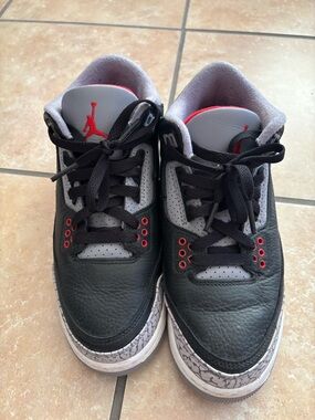 Jordan Kids RETRO BLACK CEMENT 3s